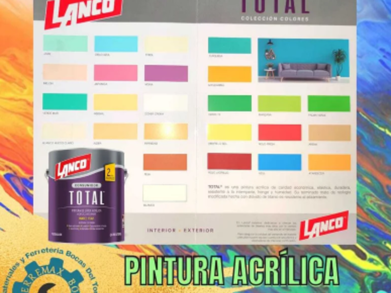 PINTURA DE AGUA LANCO CHANGUINOLA