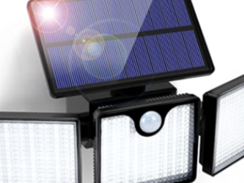 Luz solar led de grage