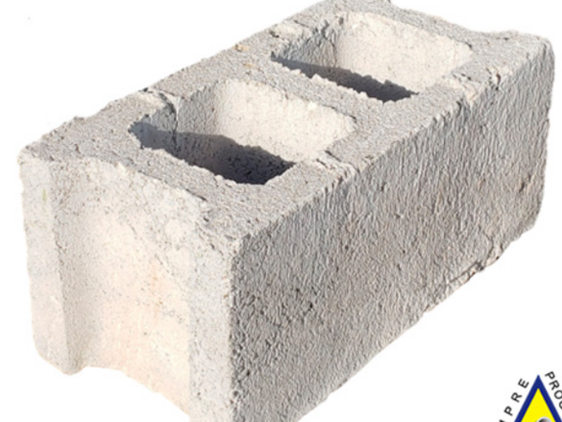 Bloque de cemento de 8 pulgadas