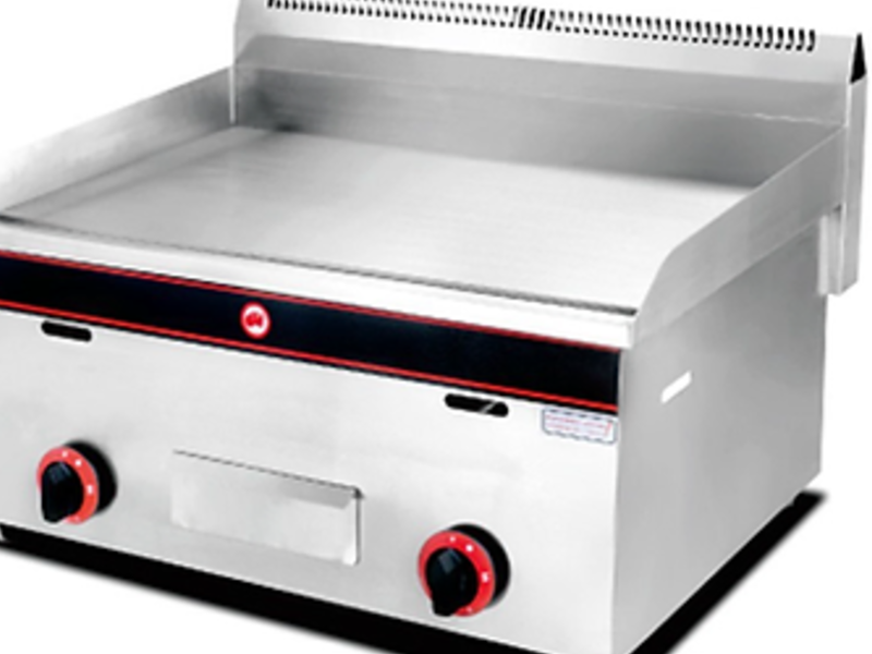 Plancha Doble Gas 55cm
