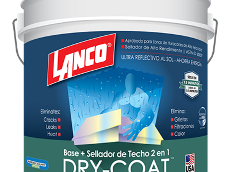 DRY COAT SELLADOR DE TECHO 2 EN 1