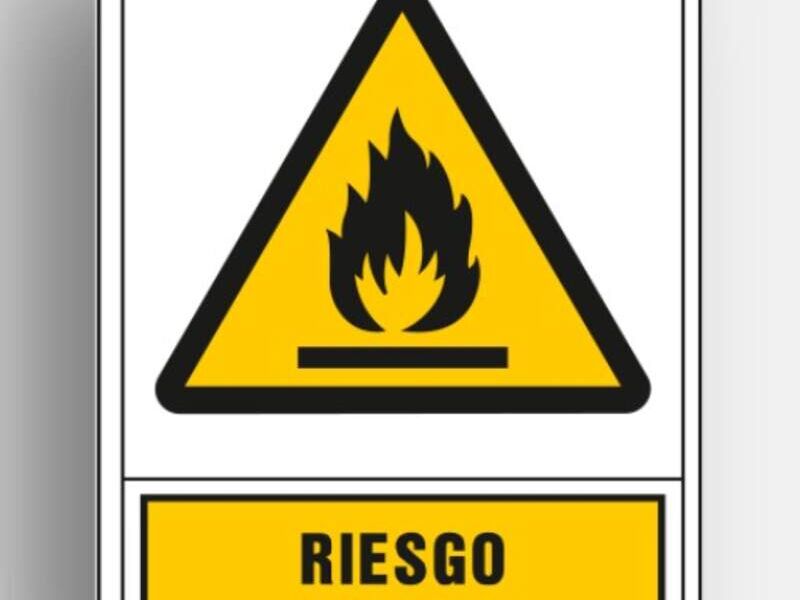 Señalética Riesgo De Incendio en Panamá