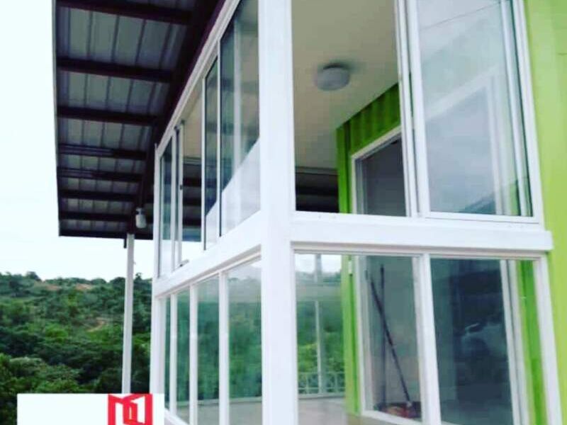 Ventana corrediza Aluminio vidrio en Panamá