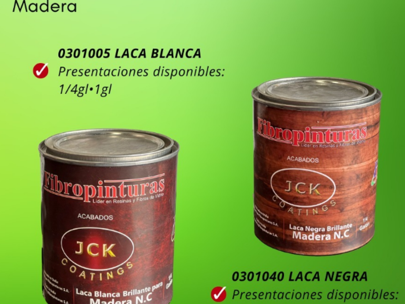 Laca para madera