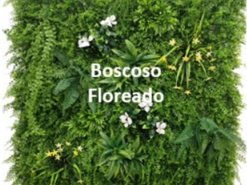 Follaje artificial Boscoso Floreado