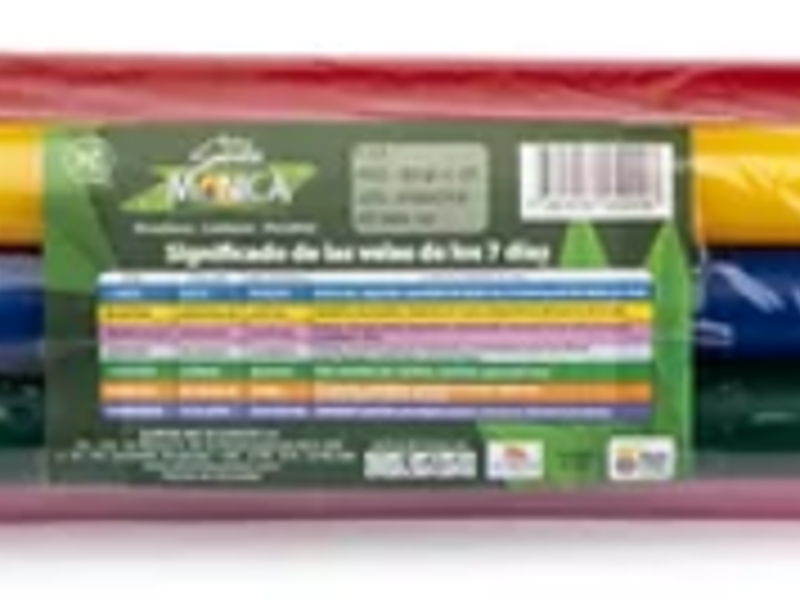 Vela Santa Mónica 7 días 450g Panamá