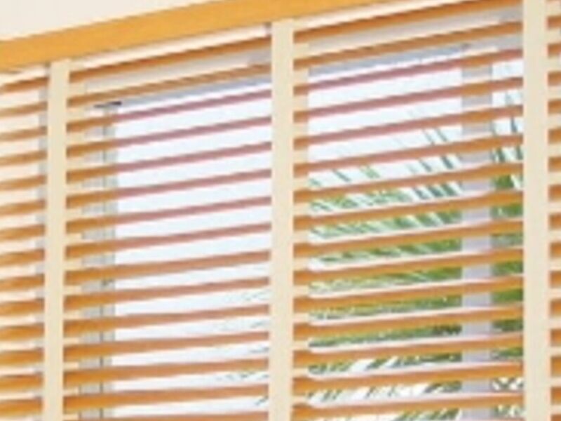 Persianas Horizontales de Madera Panama